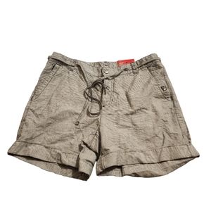 The north face striped shorts